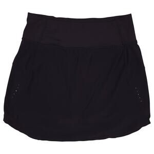 Athleta Run With It High Rise 16" Skort Black Sz Small